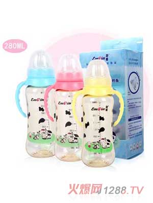 皇嬰標(biāo)口PPSU自動(dòng)奶瓶280ML