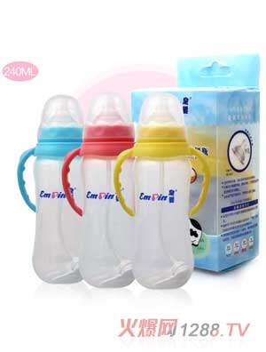 皇嬰標(biāo)口PP自動(dòng)奶瓶240ML