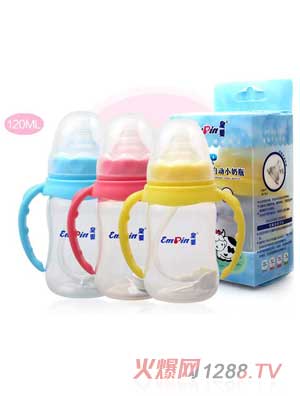 皇嬰標(biāo)口PP自動(dòng)奶瓶120ML