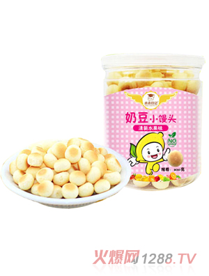 點(diǎn)點(diǎn)日記清新水果味奶豆小饅頭