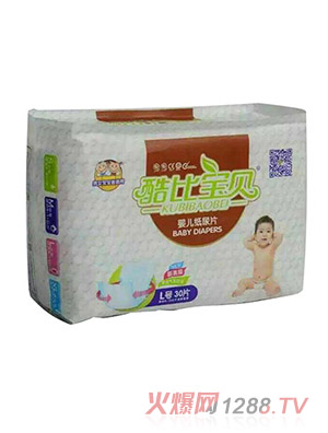 酷比寶貝嬰兒紙尿片L30片