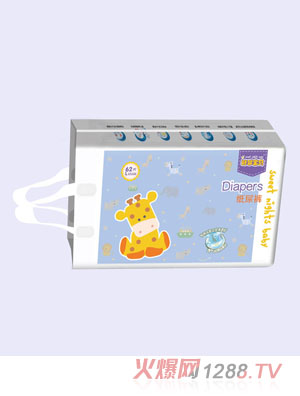 舒夢寶貝嬰兒紙尿褲L62片
