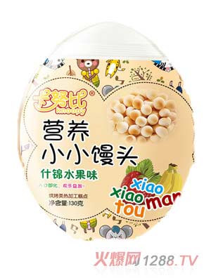 卡努比什錦水果味營(yíng)養(yǎng)小饅頭