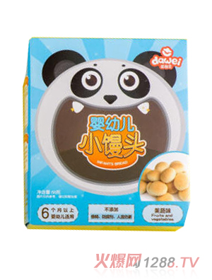 達(dá)維貝嬰幼兒小饅頭50g