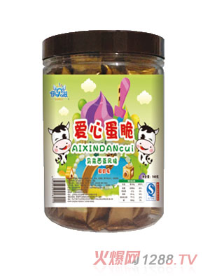 伊貝滋愛(ài)心蛋酥椰奶味