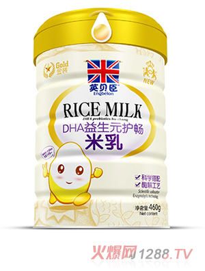 英貝臣米乳鐵聽(tīng)-DHA益生元護(hù)暢