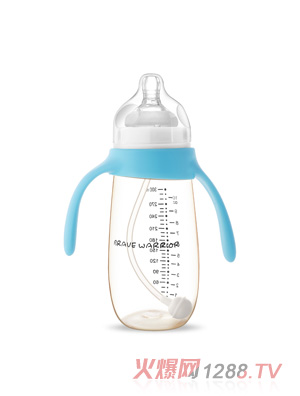 虎士廣口徑PPSU奶瓶藍(lán)色