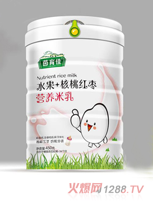 茵育佳水果核桃紅棗營(yíng)養(yǎng)米乳