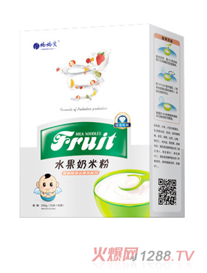 媽媽愛(ài)水果奶米粉-獼猴桃淮山薏米配方 盒裝