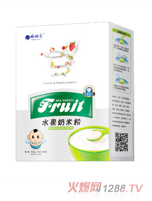 媽媽愛(ài)水果奶米粉-香蕉乳清蛋白配方 盒裝