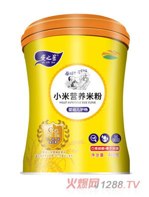 愛(ài)之藍(lán)小米營(yíng)養(yǎng)米粉嬰幼兒護(hù)暢
