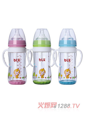 貝樂康安全玻璃自動(dòng)奶瓶180ml