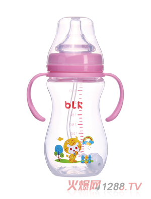 貝樂康PP葫蘆型寬口自動(dòng)奶瓶270ml