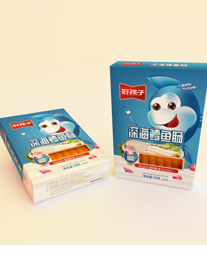 好孩子深海鱈魚(yú)腸 （盒裝）
