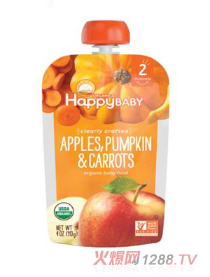 禧貝蘋果南瓜胡蘿卜泥