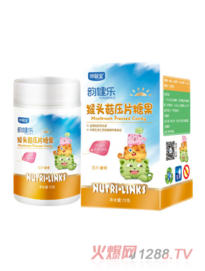培嬰寶韻健樂(lè)猴頭菇壓片糖果