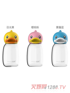 小黃鴨兒童水杯