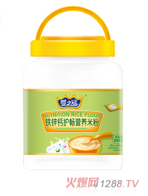 嬰之冠鐵鋅鈣護(hù)暢營養(yǎng)米粉