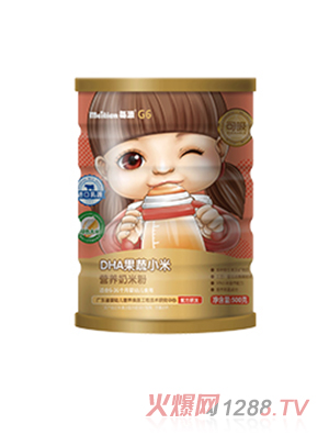 每添金裝G6營(yíng)養(yǎng)奶米粉 DHA果蔬小米