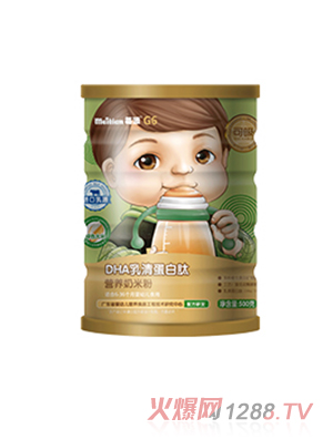 每添金裝G6營(yíng)養(yǎng)奶米粉 DHA乳清蛋白肽
