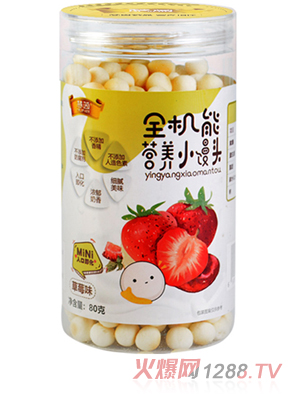 慧茵全機能營養(yǎng)小饅頭 草莓味