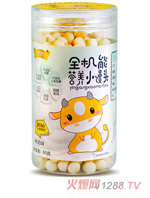 慧茵全機能營養(yǎng)小饅頭 牛奶味