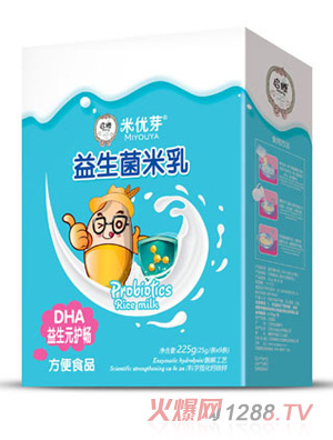米優(yōu)芽益生菌米乳-益生菌護(hù)暢盒裝