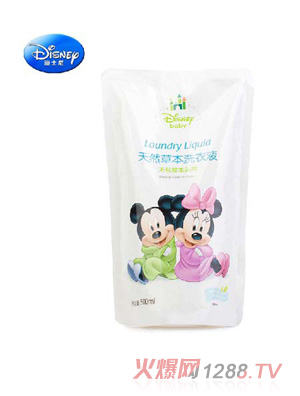 迪士尼洗衣液袋裝