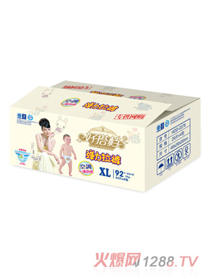 好搭檔大環(huán)腰紙尿褲xl碼92片