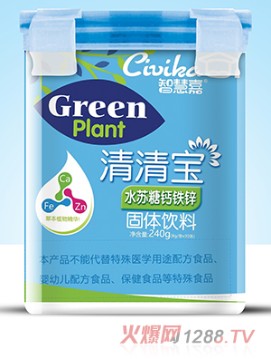 智慧嘉水蘇糖鈣鐵鋅清清寶
