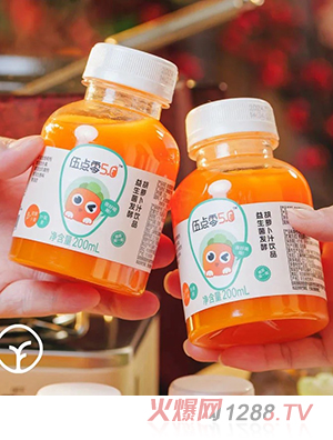 伍點零益生菌發(fā)酵胡蘿卜汁飲品