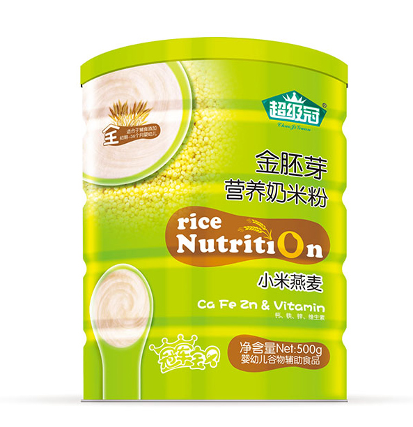 超級冠小米燕麥營養(yǎng)奶米粉500克